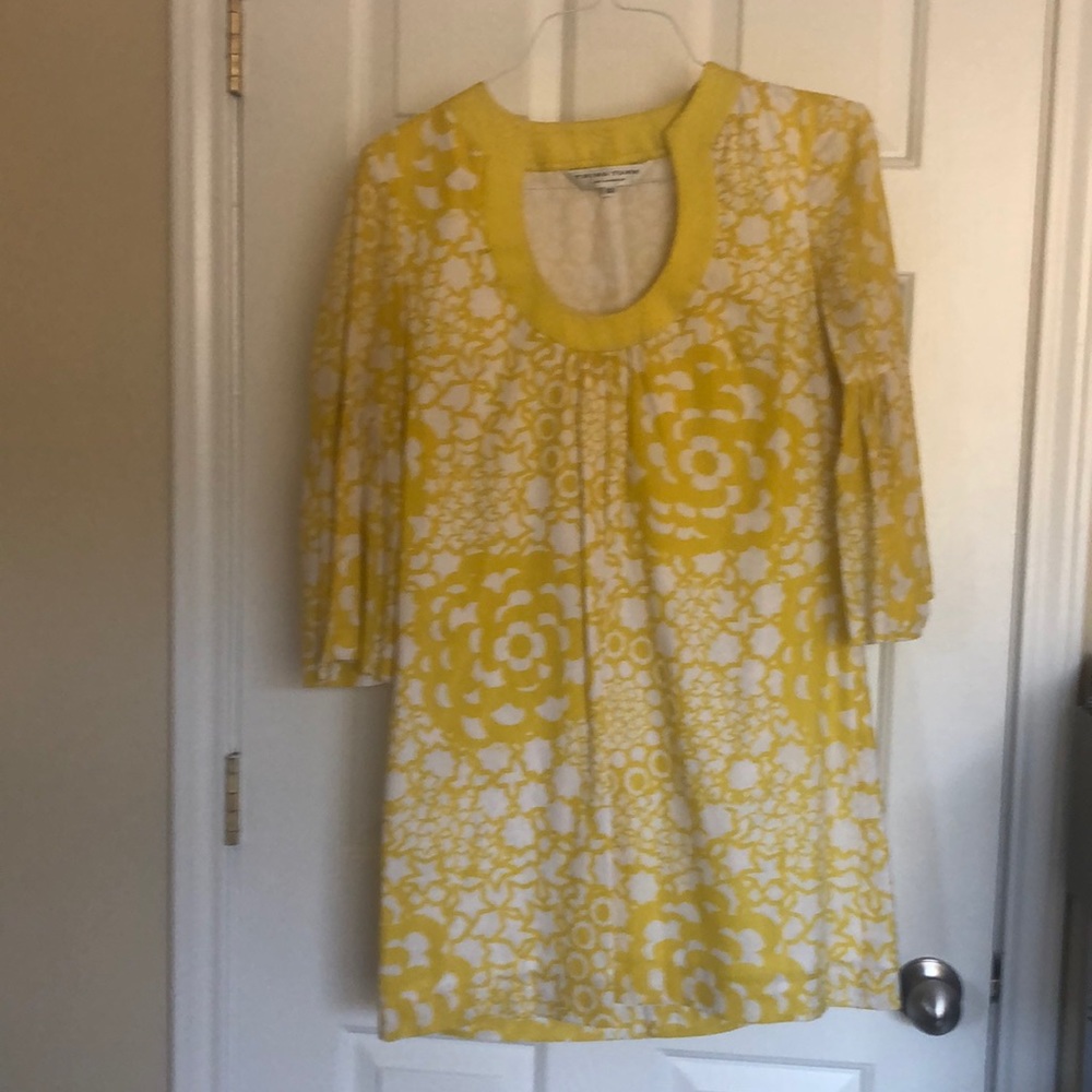 Yellow Trina Turk dress